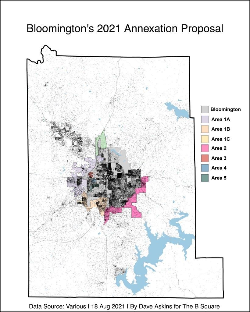 Annexation notebook: Bloomington would get a bit less diverse if all additions of territory go through
