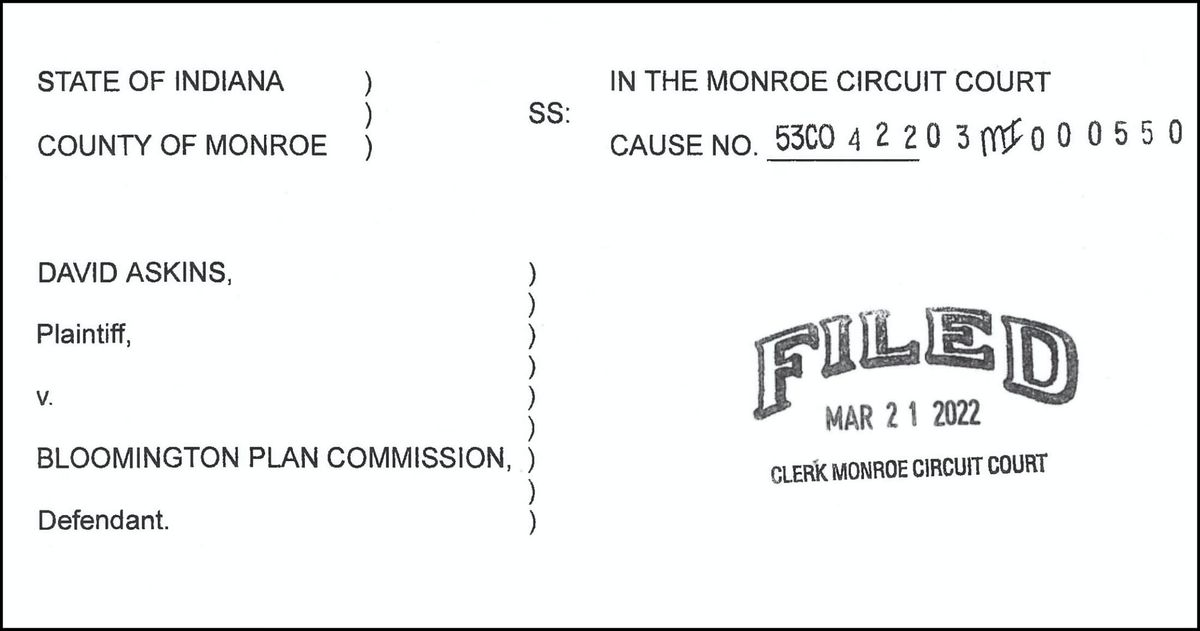 Opinion: Bloomington’s plan commission violated Indiana’s Open Door Law, so I filed a lawsuit