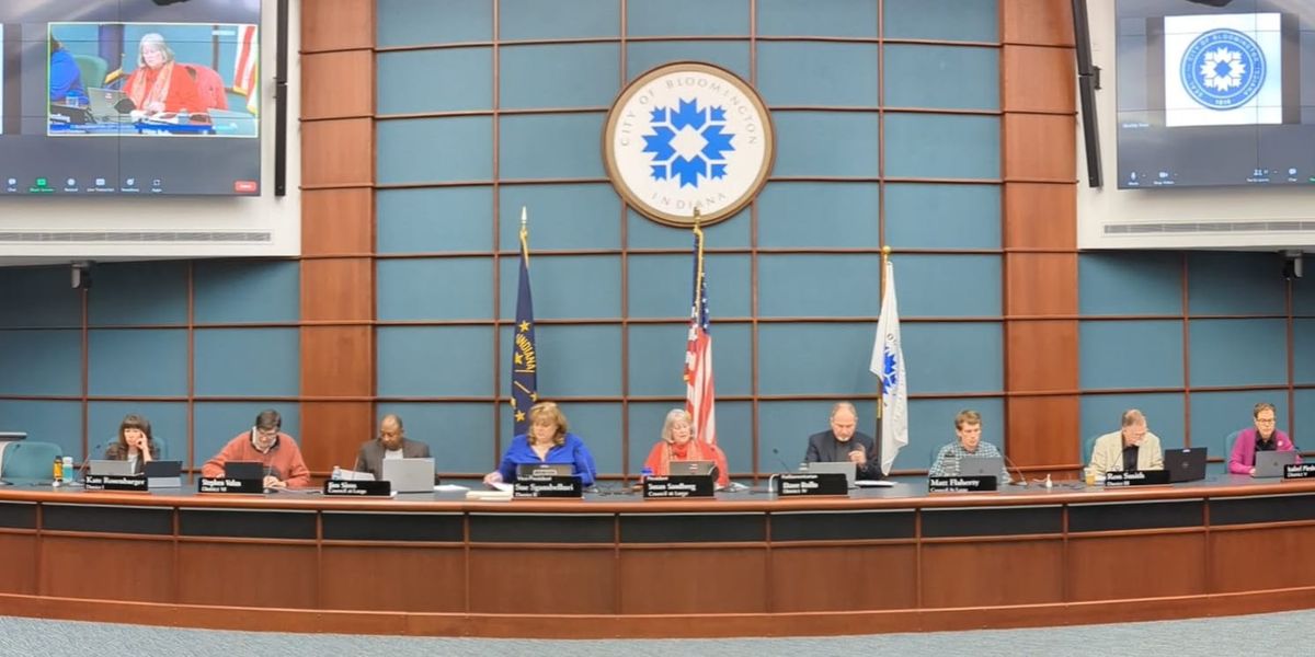 Local income tax increase postponed by Bloomington city council until April 27,  but $11.6M in bonds OK’d