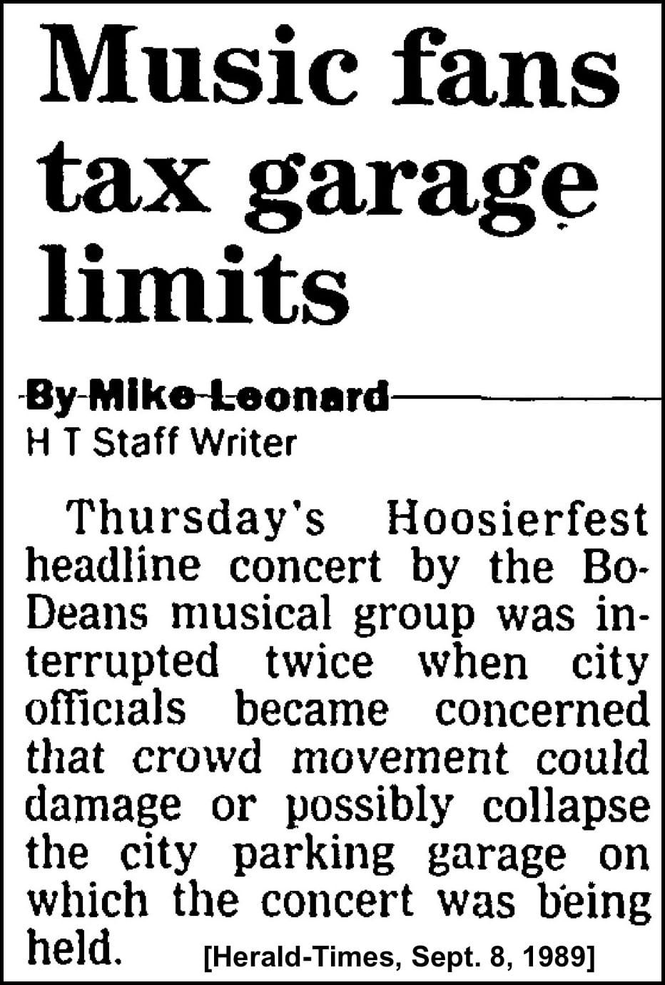 Off limits for total eclipse: Top floors of Bloomington parking garages