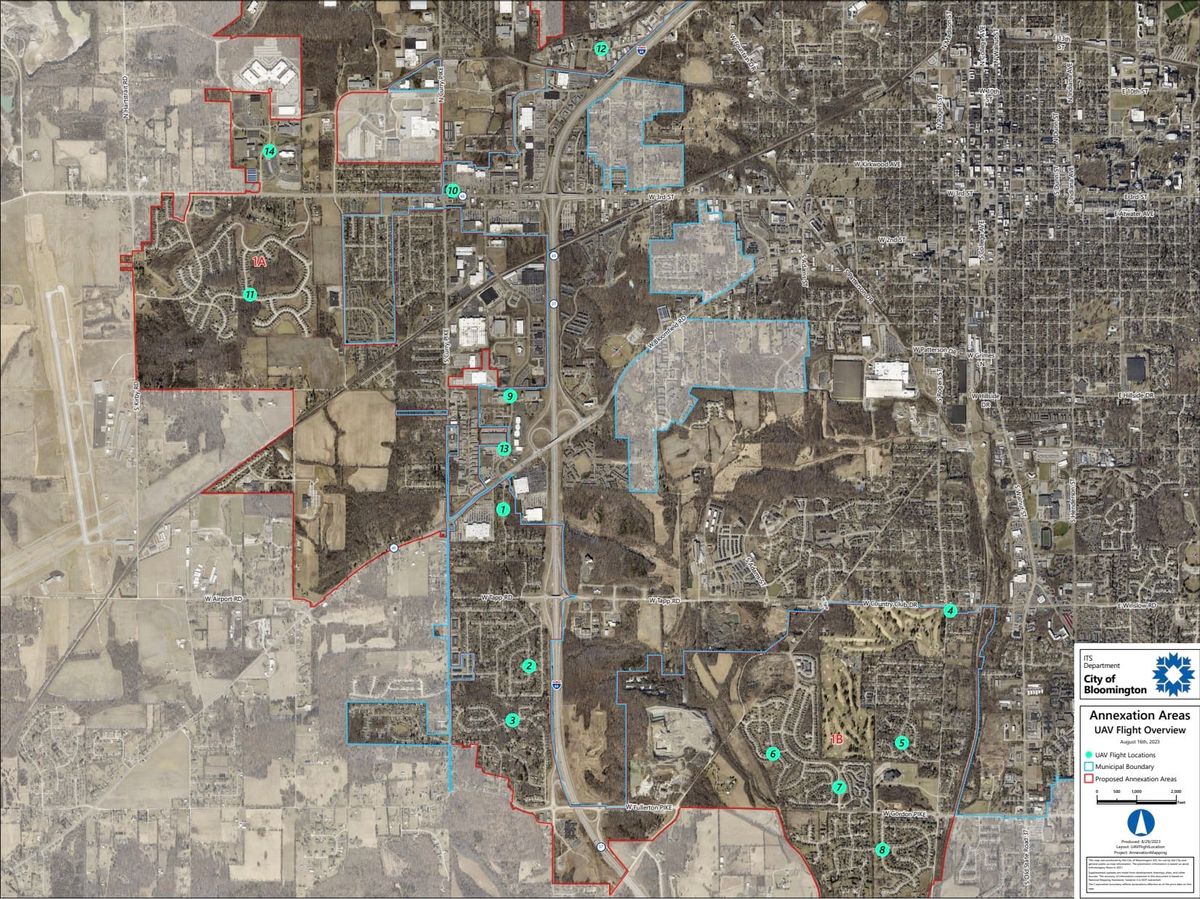 Bloomington releases annexation trial exhibits, court of appeals case still waiting on transcript