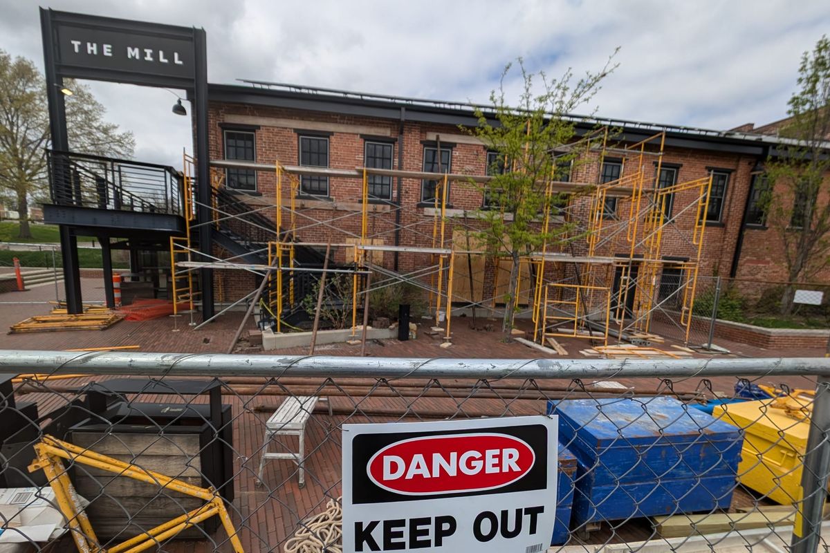 Cost for shoring, repair of century-old brick wall in Trades District could reach $600K