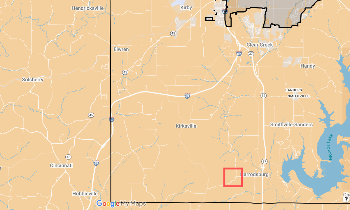 Southern Monroe County: Juvenile driver seriously injured in Popcorn Road rollover crash