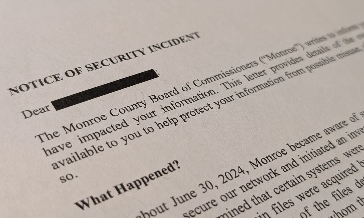 One year later: Report offers some details about cyberattack on Monroe County govt;  913 people had info exposed