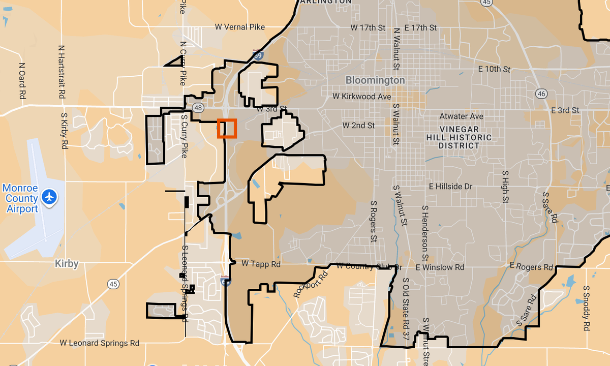 Police: Man struck, killed by train on bridge over I-69 on Bloomington’s west side