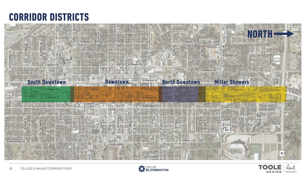 College-Walnut corridor study: public meetings announced for October 2025