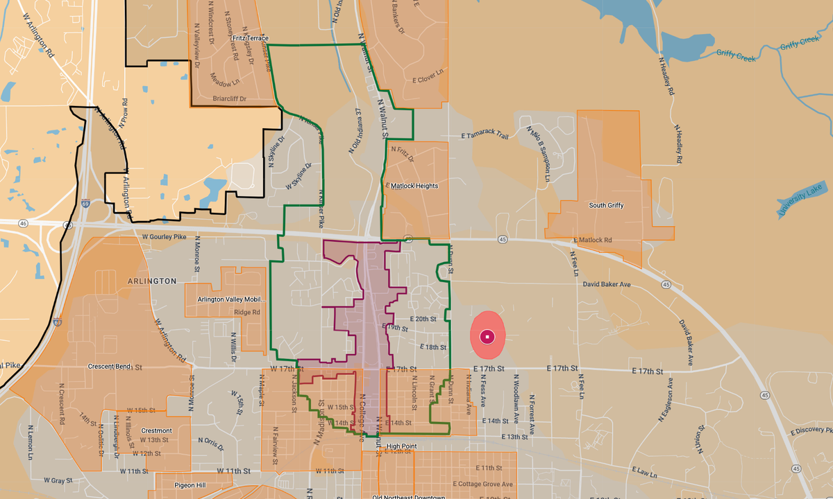 City council again mulls ‘Stadium District’ as name for area around Bloomington urban wetland park, as liquor zone question looms