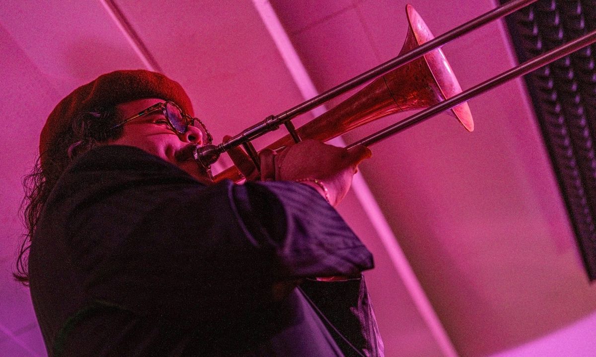 Photos: Downtown Bloomington dances as Latin jazz big band takes over Blockhouse Bar