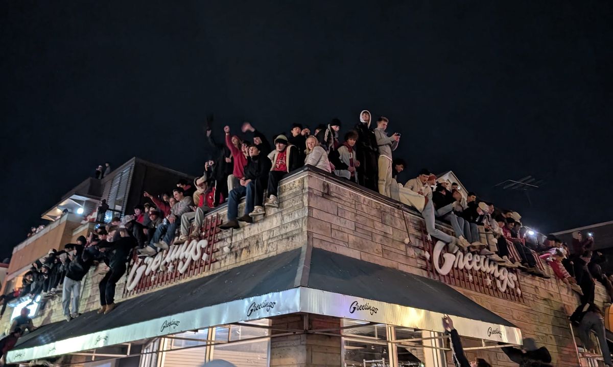 Photos and video from Kirkwood Avenue: Post-game national championship celebration