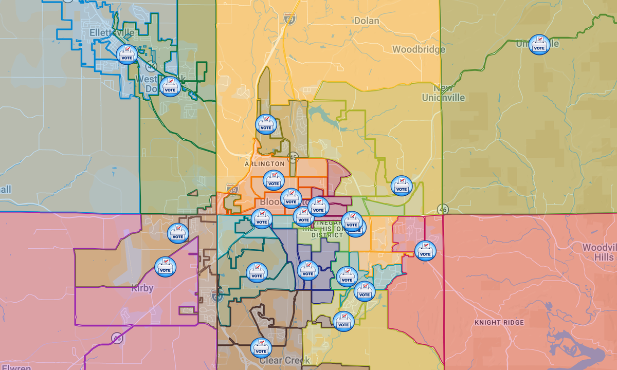 Attention Monroe County voters: Check your polling location
