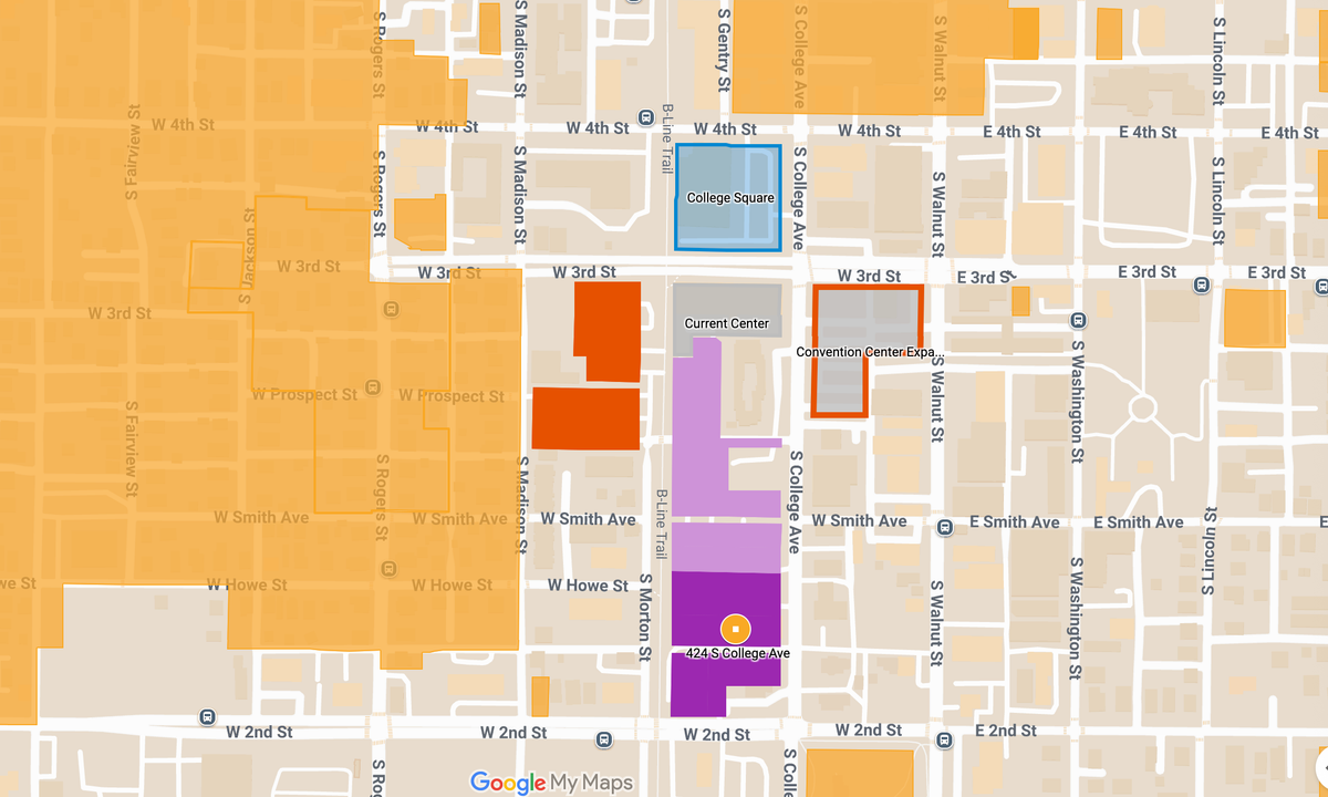 Bloomington RDC signs off on public offering for College Square, declines 30‑day pause for land‑swap talks