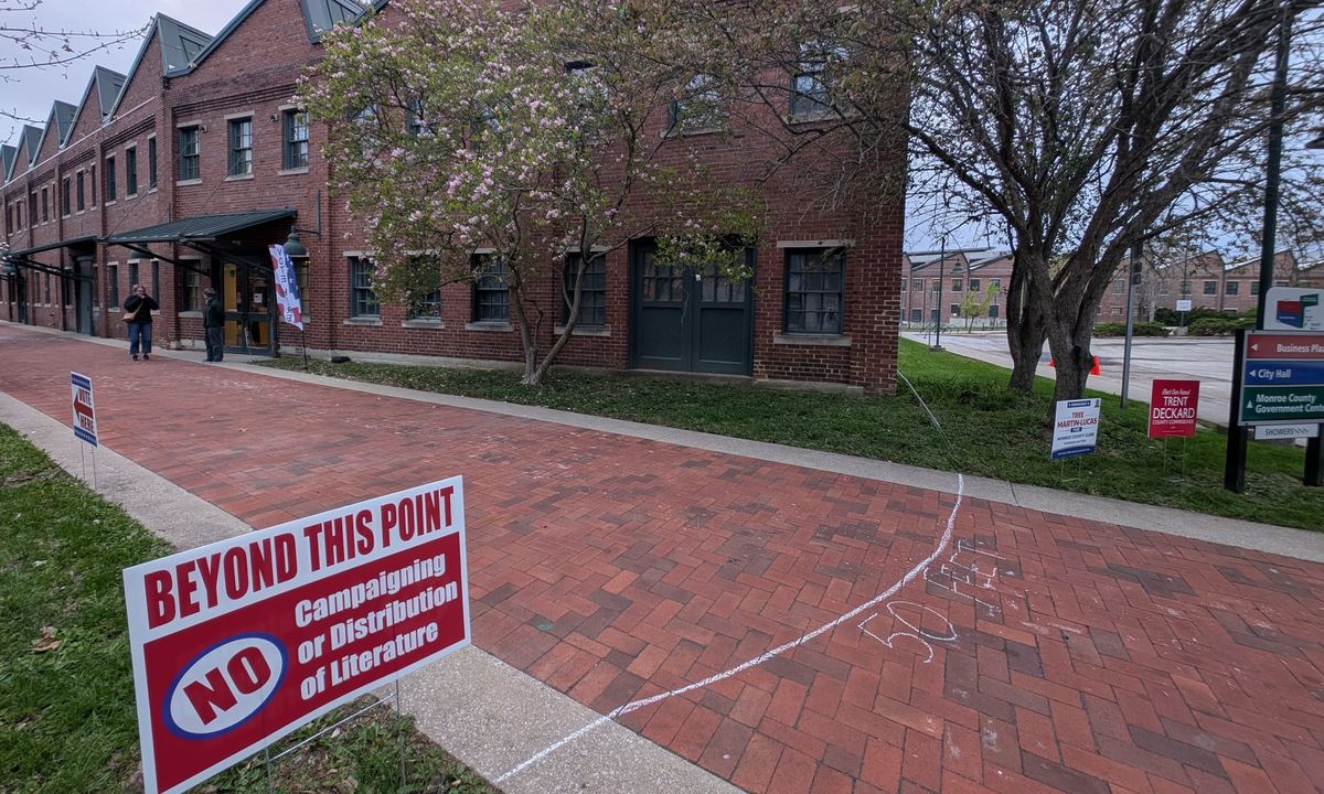 Election complaints target Monroe County clerk hopeful over signs, electioneering in ‘chute’