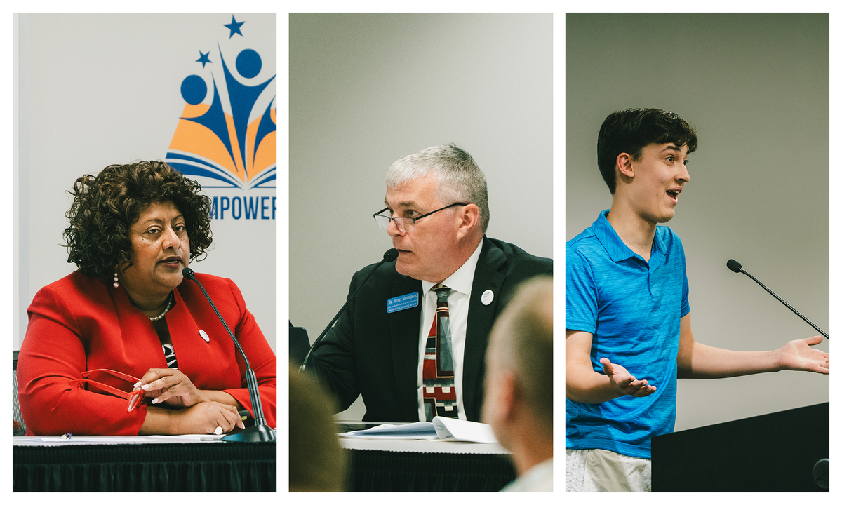 MCCSC board advances staff reductions, cell phone ban, gets update about online school