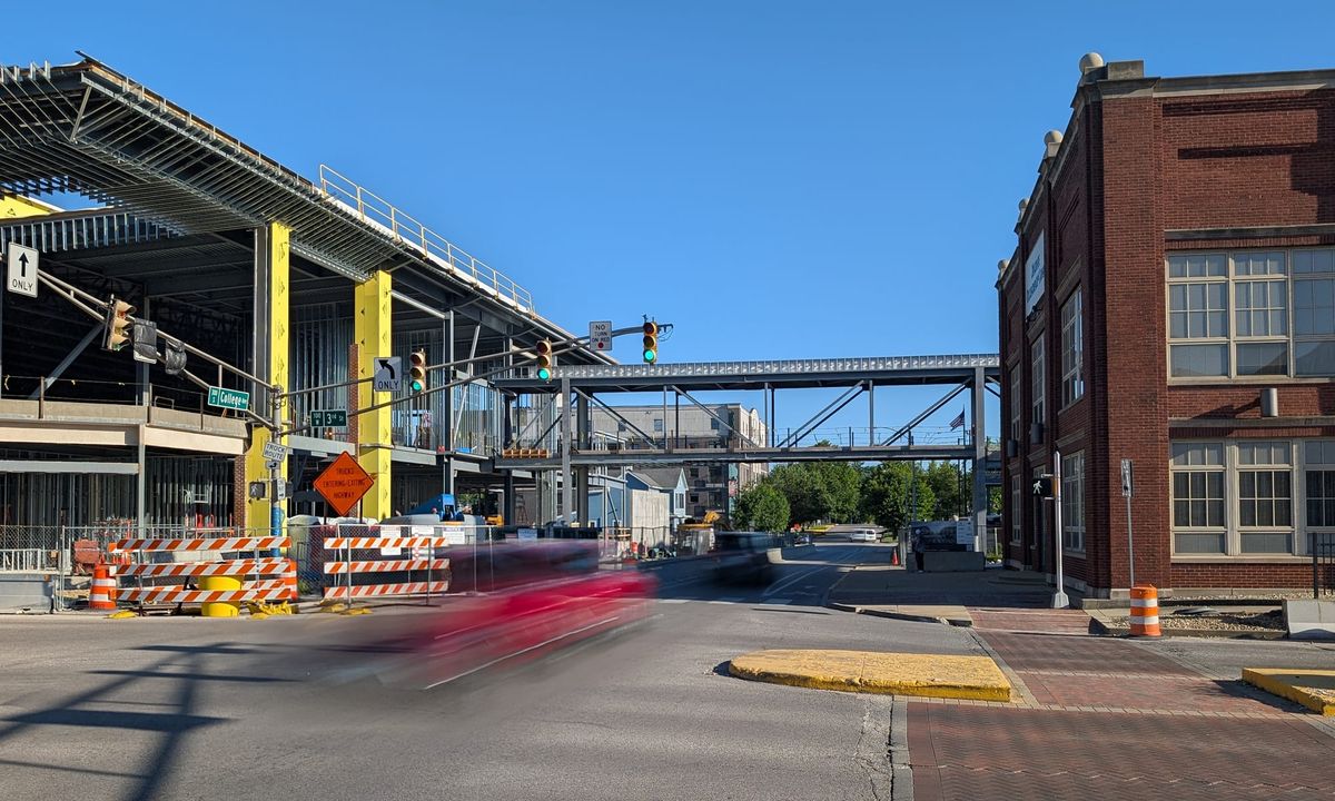 College Avenue to close June 30 for Bloomington Convention Center skywalk enclosure