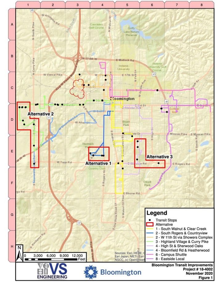 Pandemic continues to crush public transit ridership, Bloomington doing extra bus stop improvements