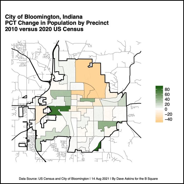 Census 2020 analysis: Lower numbers in Bloomington’s student neighborhoods point to possible undercounting