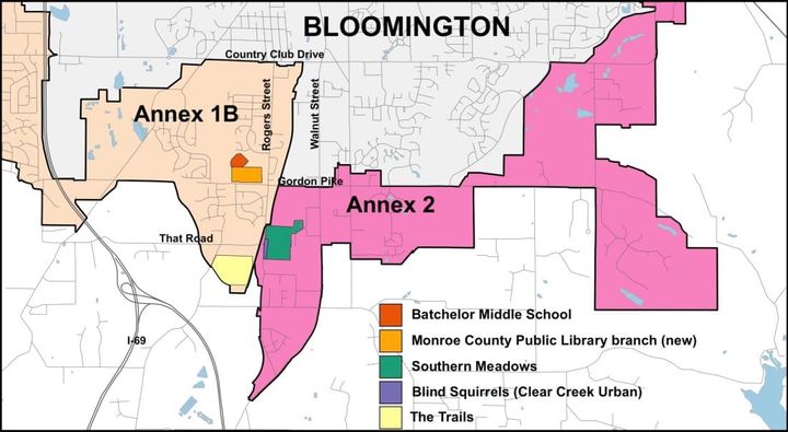 Part of Monroe County’s $3.1 million bond issuance: Design for sidewalk near new library branch