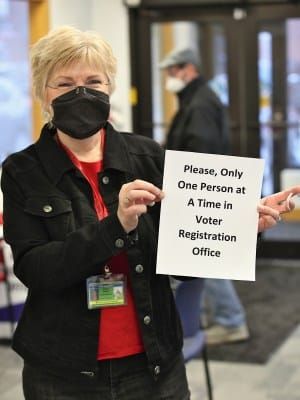 Monroe County needs poll workers: “I’ve gotten to be such good friends with somebody in another party!”