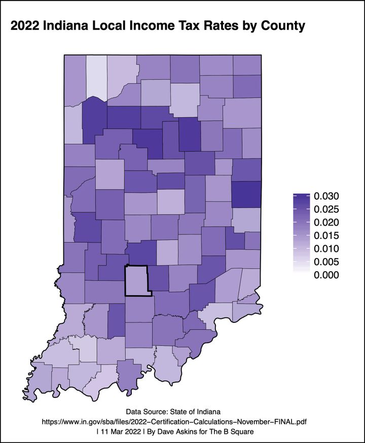 Local income tax notebook: How Monroe County stacks up statewide