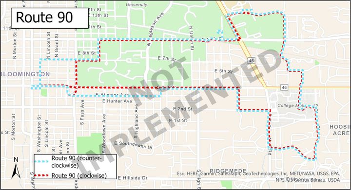 June 27 start for Uber/Lyft in place of Bloomington bus night runs, Aug. 15 start for new fixed routes