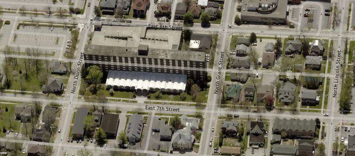 IU Poplars:  Bloomington board closes streets so public stands clear when walls come crumblin’ down