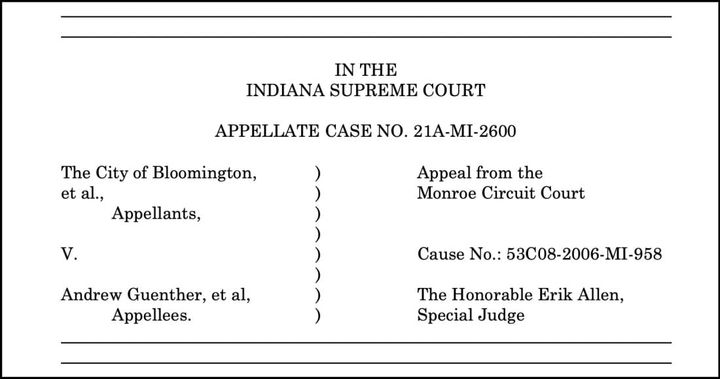 Indiana Supreme Court gets petition to hear case on Bloomington plan commission appointment