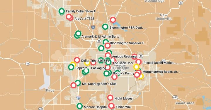 August 2023 food inspection reports for Monroe County released by health department