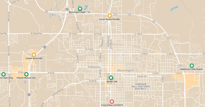 January 2024 food inspection reports for Monroe County released by health department