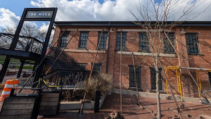 Leaning century-old wall at The Mill in Bloomington's Trades District deemed unsafe, event space temporarily shut down