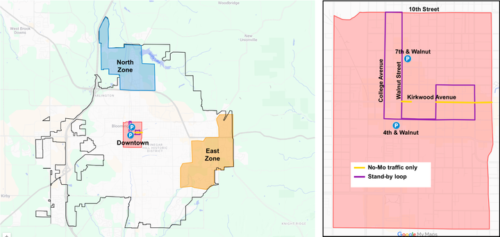Bloomington Transit looks to boost micro-transit numbers with free downtown zone trips