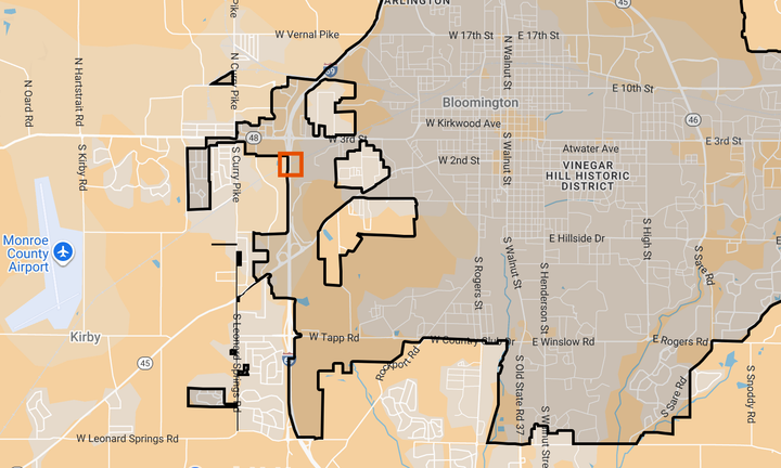 Police: Man struck, killed by train on bridge over I-69 on Bloomington’s west side