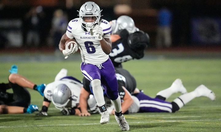 Bloomington South stays unbeaten, wins 55-24 over Columbus North