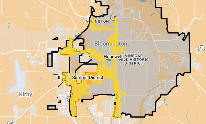 Summit District residential TIF gets initial nod from Bloomington RDC, accord on road design OK’d