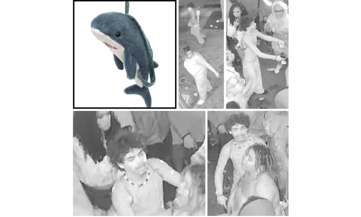 Bloomington police looking for shooting suspect wearing shark- or dolphin-style backpack