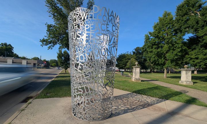 A time capsule in steel words: The story of (C)olumn