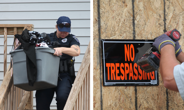 Seminary Pointe units boarded up after removal of unauthorized occupants, reports of drug use