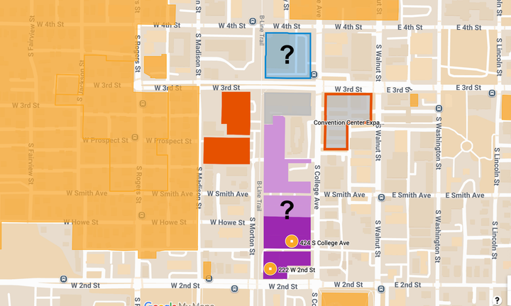 Dora, MHG pitch host hotel plans for Bloomington convention center, land-swap question lingers