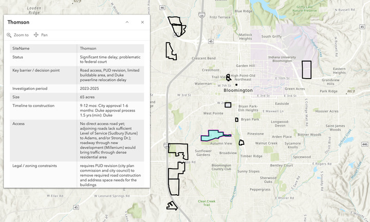 Monroe County commissioners unveil jail-site map, scoring grid as they push case for North Park