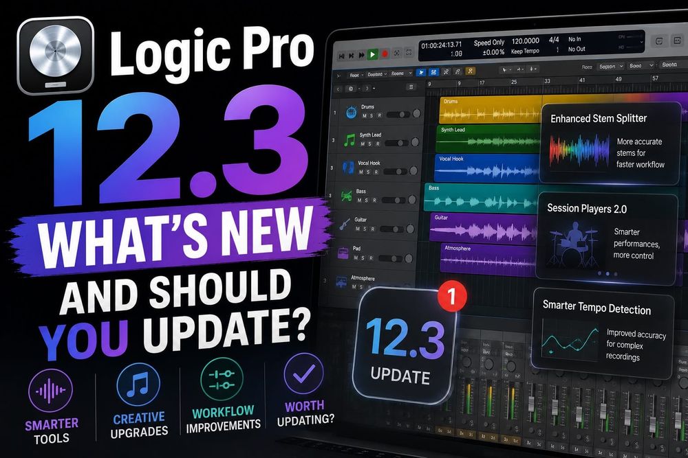 Logic Pro 12.3: What's New and Should You Update