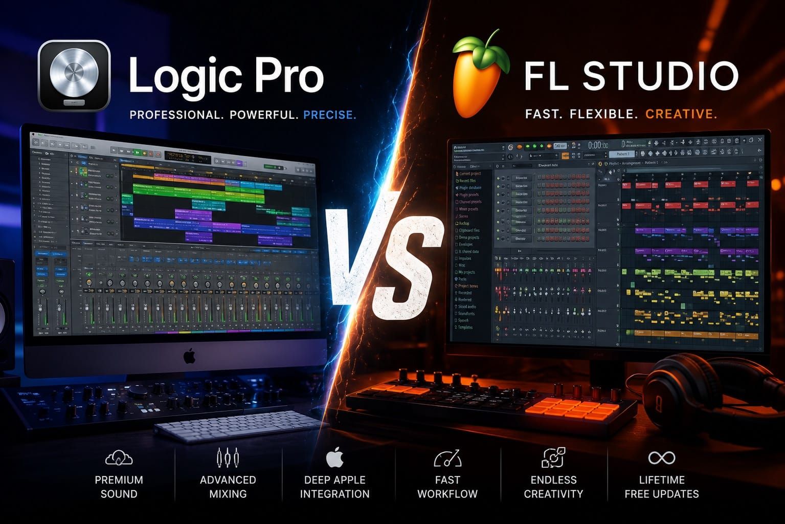 Logic Pro vs FL Studio