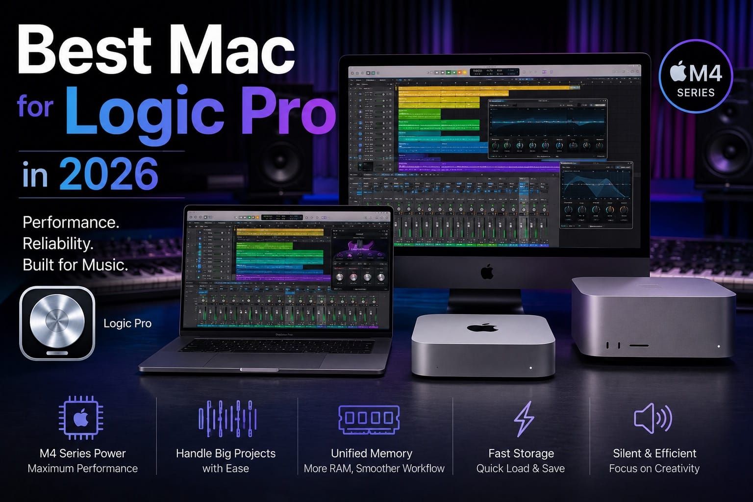 Best Mac for Logic Pro in 2026