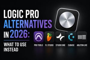 Logic Pro alternatives in 2026 — DAW options for Windows, free, Linux, live performance and podcasts
