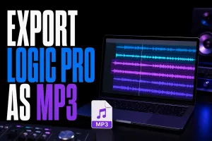 Export Logic Pro as MP3 from a finished music project