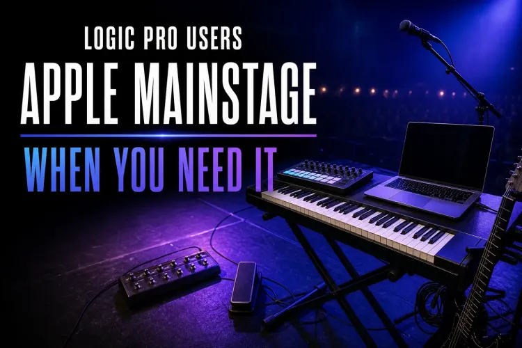 Apple MainStage live rig for Logic Pro users