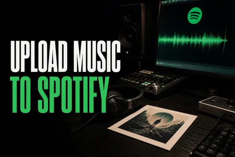 Independent artist preparing a finished master for Spotify distribution