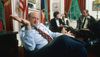 Mayor Ed Koch in his office at New York City Hall
