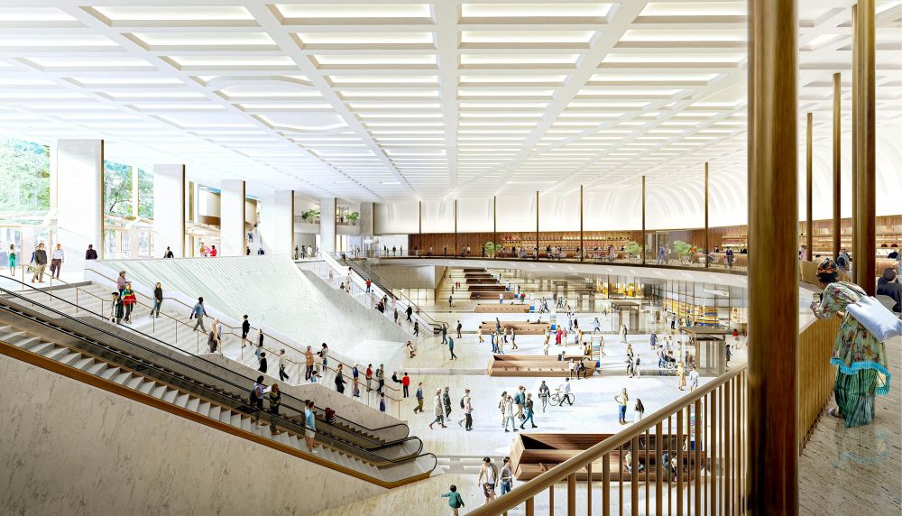 PAU rendering of Penn Station