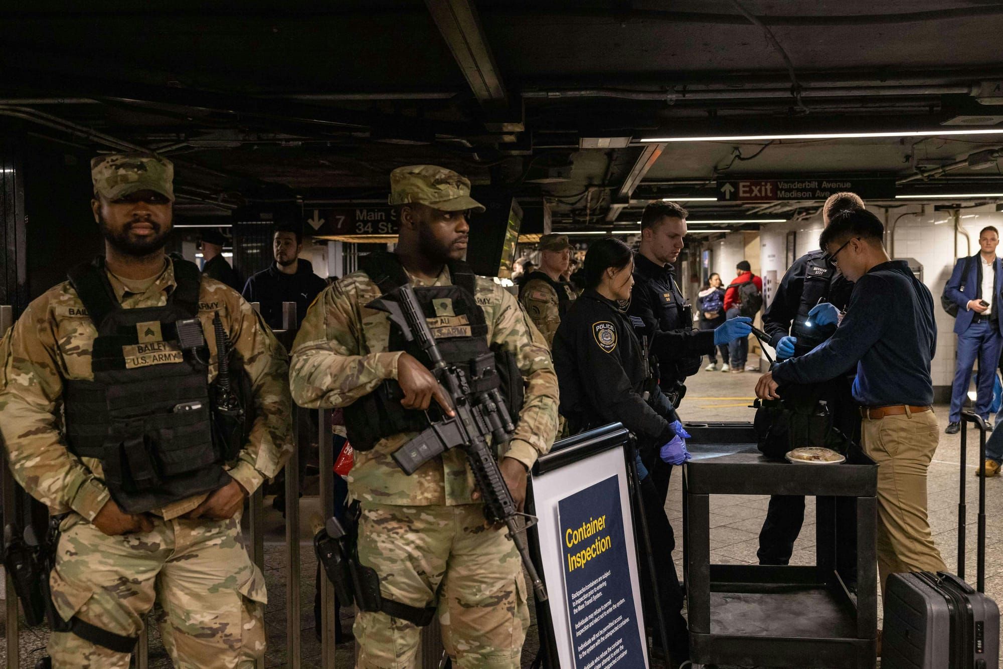 Surging the Guard Won’t Safeguard the Subways
