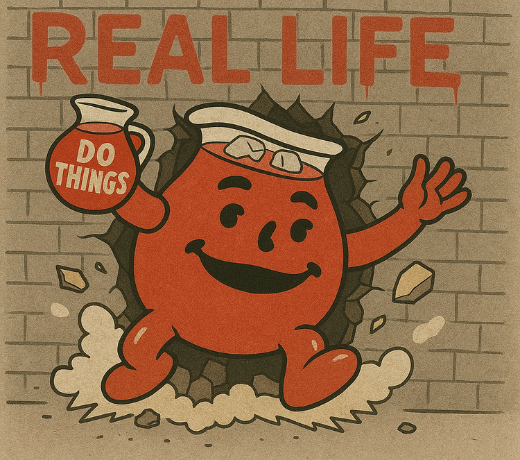 "You can just do things" is step one