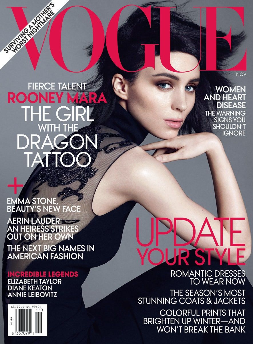 Classic Reissue: Vogue Thinks Rooney Mara and David Fincher are Weird